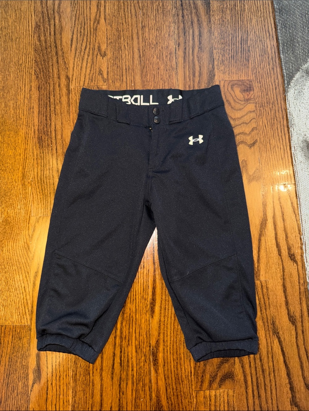 Under Armour Kids Black Athletic Jogger Pants